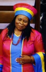President Jacob Zuma's wife #1 -  Gertrude Sizakele Khumalo.